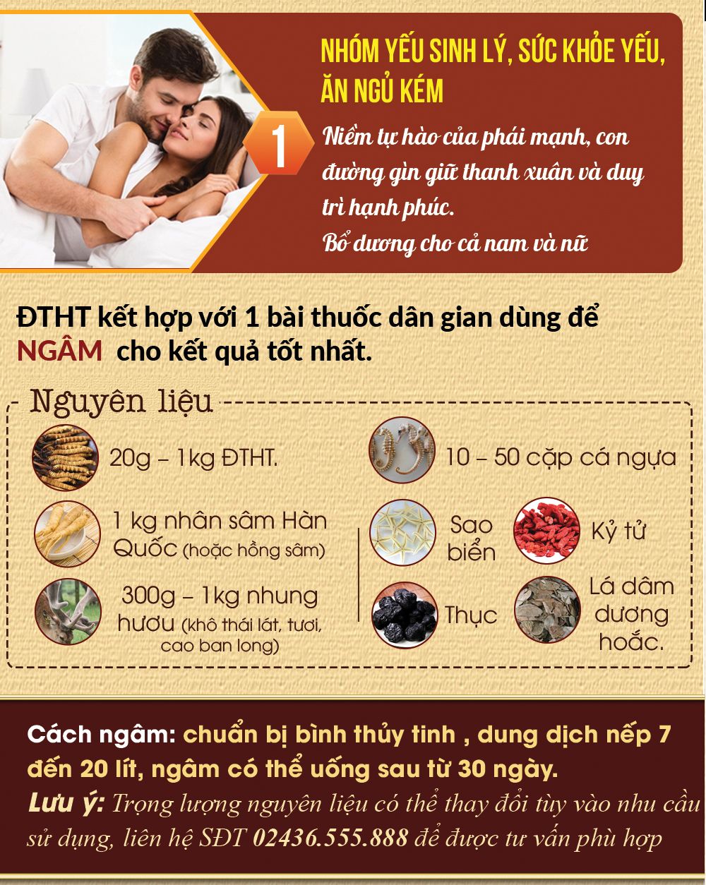 Cách dùng đông trùng hạ thảo cho từng nhóm bệnh