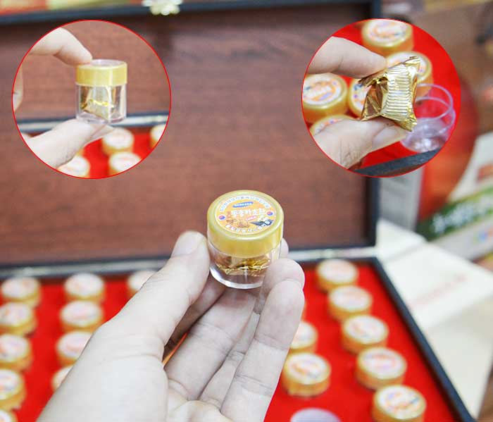 Viên đông trùng hạ thảo Nhân sâm Hàn Quốc đặc biệt hộp 30 viên D048 6