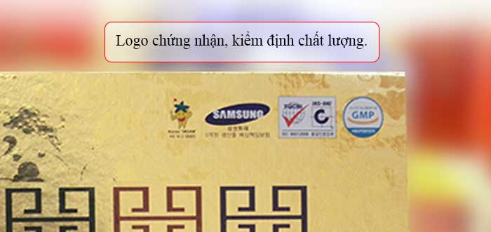 Logo chứng nhận kiểm định chất lượng của sản phẩm