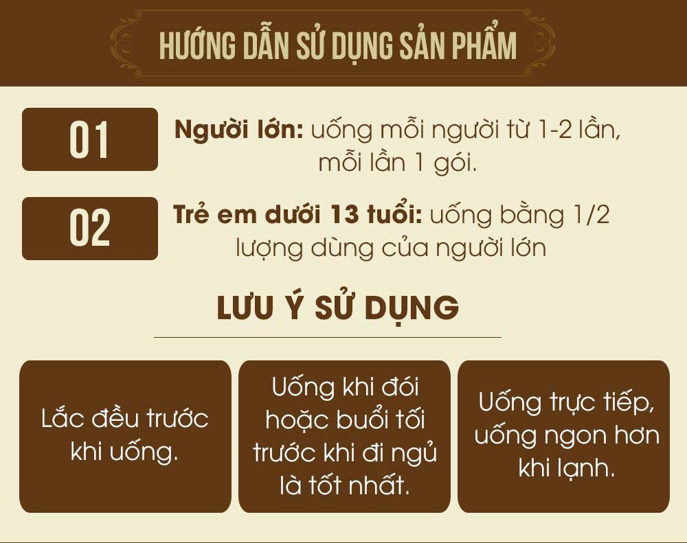 Hướng dẫn sử dụng nước đông trùng hạ thảo Hàn Quốc