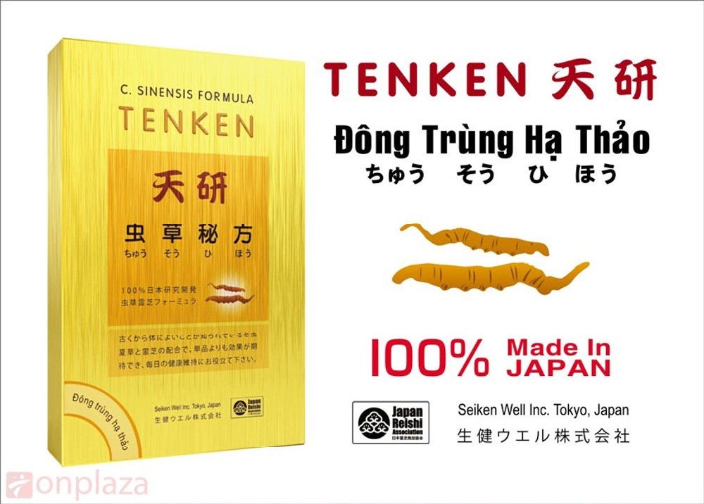 Hộp Đông trùng hạ thảo Tenken của Nhật Bản