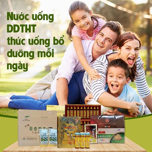 Nước uống đông trùng hạ thảo giàu dinh dưỡng